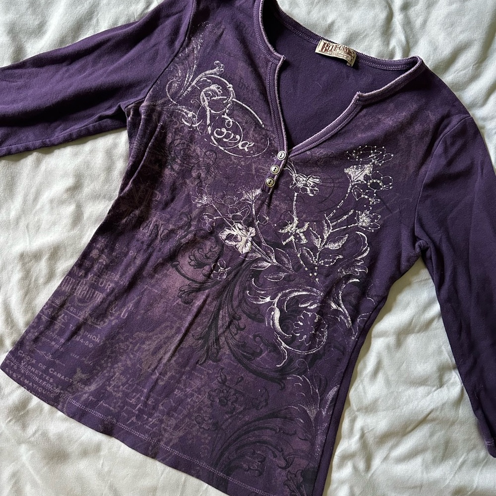 Blue Canyon Embellished Top